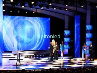 Flat Wall Mounted P4 Indoor Led Screens / Display Hire For Stage