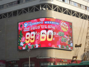 Advertising Smd P10 1/2s Outdoor Full Color led display billboard on the wall