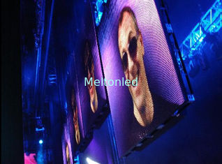 1R1G1B P37.5 Transparent Led Curtain Display , Mesh Led Curtain Display For Network