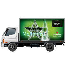 Advertising 45W 6500cd/m2 P5 Truck Led Billboard