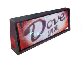 3G Wireless Taxi Top LED Mobile Billboard Outdoor Advertising Video Screen P5