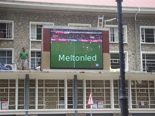 12 Sport Wall Mounted Outdoor Full Color Led Display ,Epistar + silan Chip IP65