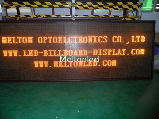 Waterproof Single Color Large Modular Scrolling LED Outdoor Signs P12 / 16