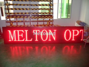 Red High Brightness Outdoor Single Color led Display P10 modules, Digital Scrolling Sign