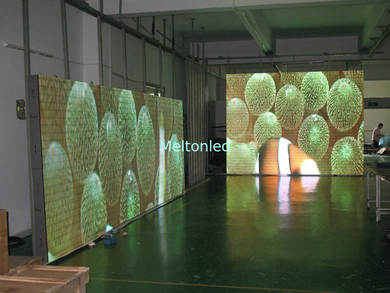Aluminum Full Color Indoor SMD Led Stage Backdrop Screen P10 3528 Pixel