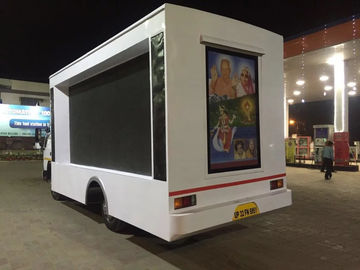 Full Color P8 SMD 3535 1/4 Scan  Led Mobile Billboard on Vehicles INDIA