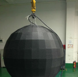 P4 SMD Curved Led Display High Definition Video Ball in the Museum