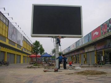 Advertising electronic advertising board P65 , Indoor / Outdoor LED Video Wall P12