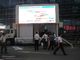 Waterproof digital Led Mobile Billboard , RGB electronic billboard signs 1280mm Cabinet Width