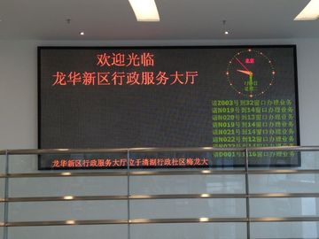 Dual Tri Color Programmable Scrolling LED Sign for indoor hall