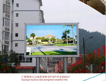 Aluminum Cabinet HD Outdoor Waterproof Led Advertising Screen P6 P8 P10