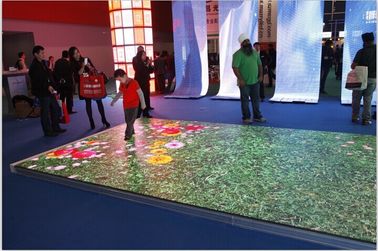 Interactive Dancing Led Floor Screen P3.91 Excellent Heat Dissipation In Night Club / Museum