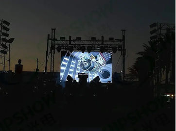 Nationstar Chip Outdoor Full Color LED Display 6mm Pixel Pitch 6000cd/sqm Brightness