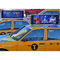 Wide Viewing Angle Taxi Led Advertising Sign P2.5 P3 P4 P5 With Air Quality / Noise Sensor