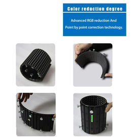 P3.91 Curved LED Wall Screen , Indoor Outdoor LED Screen Display 5500-6500 Nits