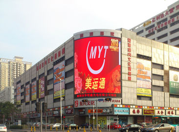 Uv Resistance Outdoor Full Color LED Display Billboard P10 IP65 For Building