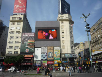 Uv Resistance Outdoor Full Color LED Display Billboard P10 IP65 For Building