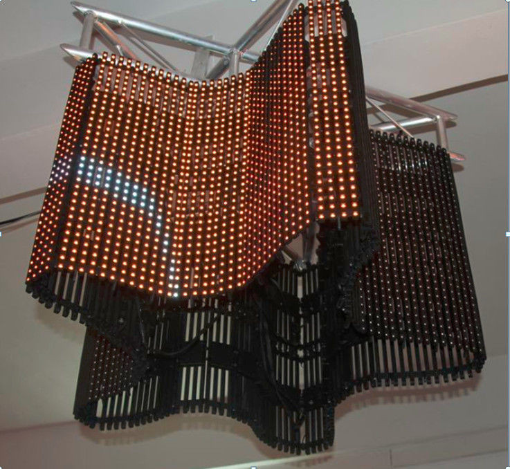 Matrix Screens P31.25 Transparent Led Display Personalized DVI VGA ...